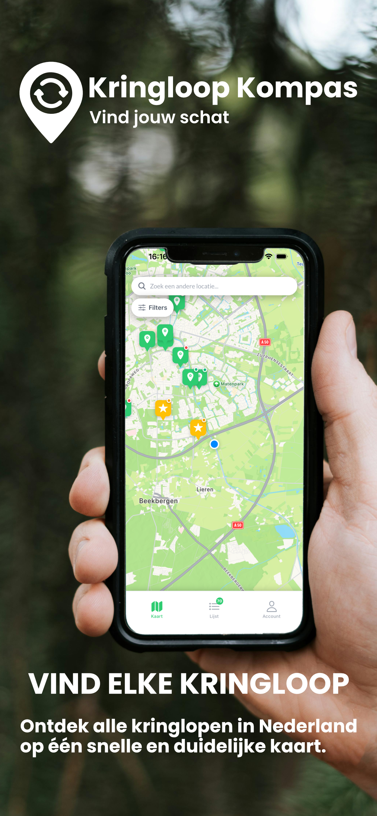 Kringloop Kompas App